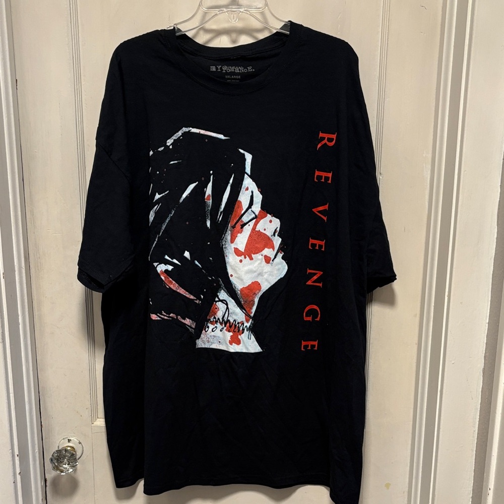 My Chemical Romance Revenge Offical Band Black T-Shirt 3XL New without Tags